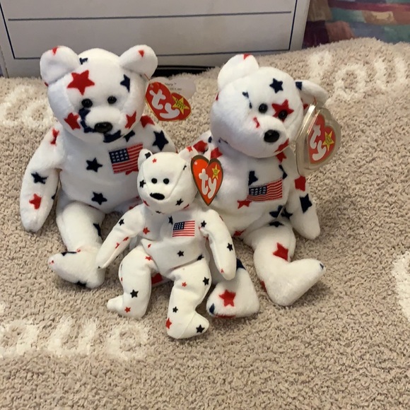 Beanie baby Glory. 1997 with tooth tag errors. - Picture 5 of 6
